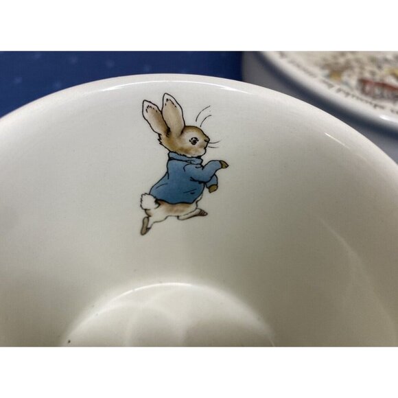 Beatrix Potter PETER RABBIT Cake Plate Cup/Mug WEDGWOOD Frederick Warne & Co Lot - Picture 7 of 8
